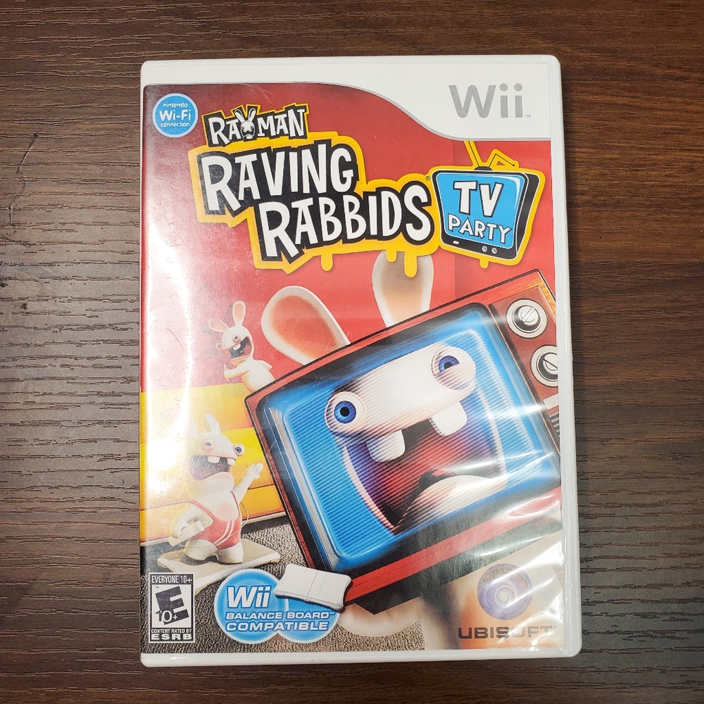 Rayman Raving Rabbids: TV Party (Nintendo Wii, 2008)